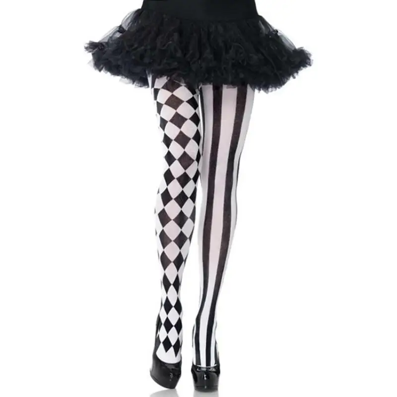 Women Fashion Personalized Halloween Stocking Party Stage Performance Costume Decoration Stocking Makeup Ball Props Stocking