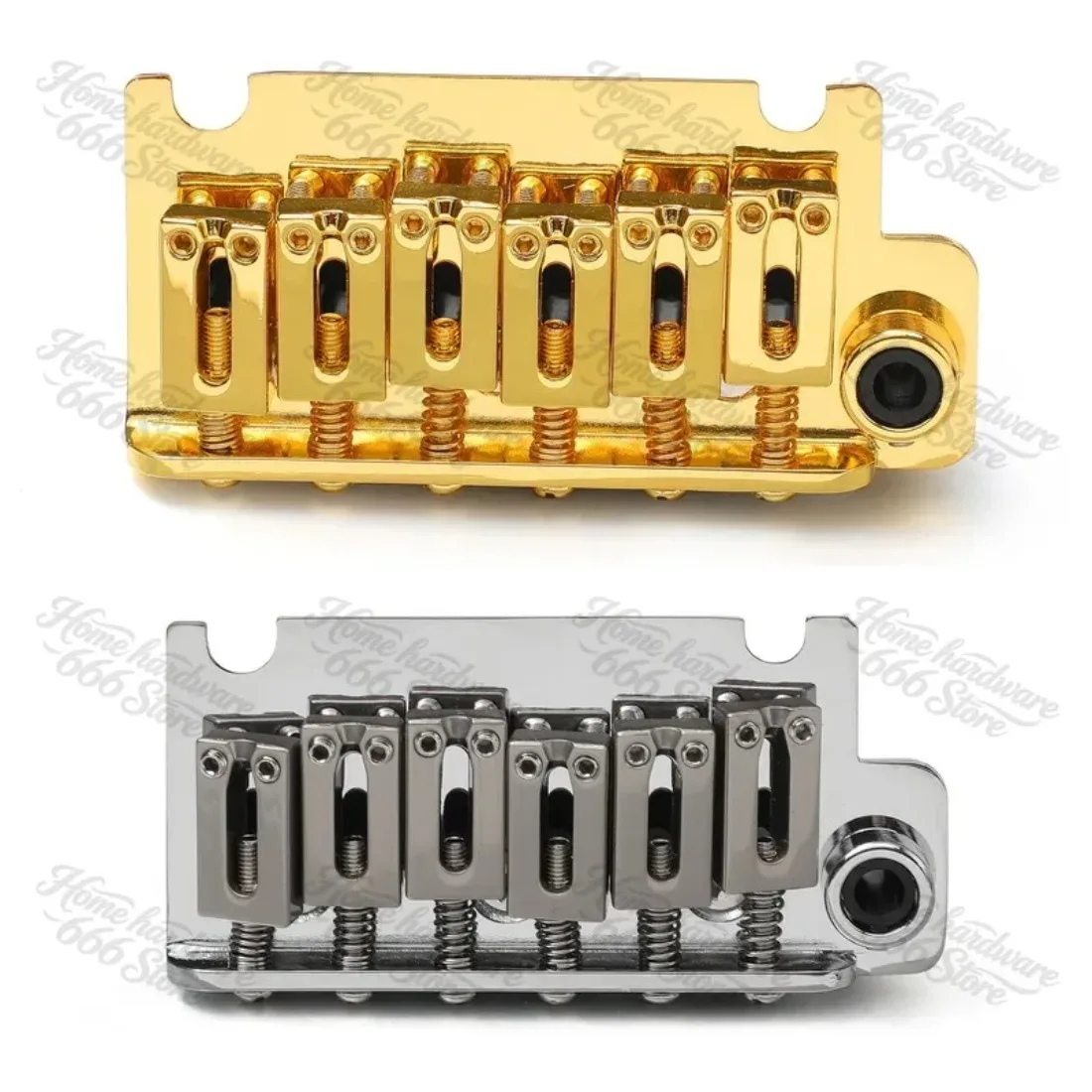 Single Tremolo Bridge 10.5mm 2 Point Vibrato System Electric Guitar Pull String Board Guitar Parts & Accessories For Guitaris