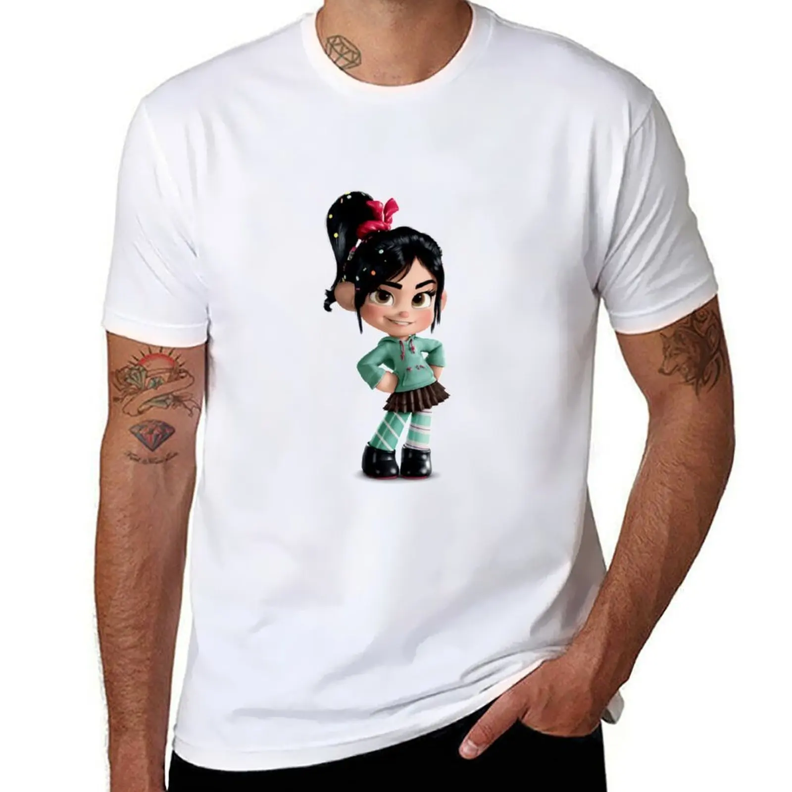 

Ralph Breaks the Internet Vanellope T-Shirt man t shirt luxury man t shirts cotton T-Shirt