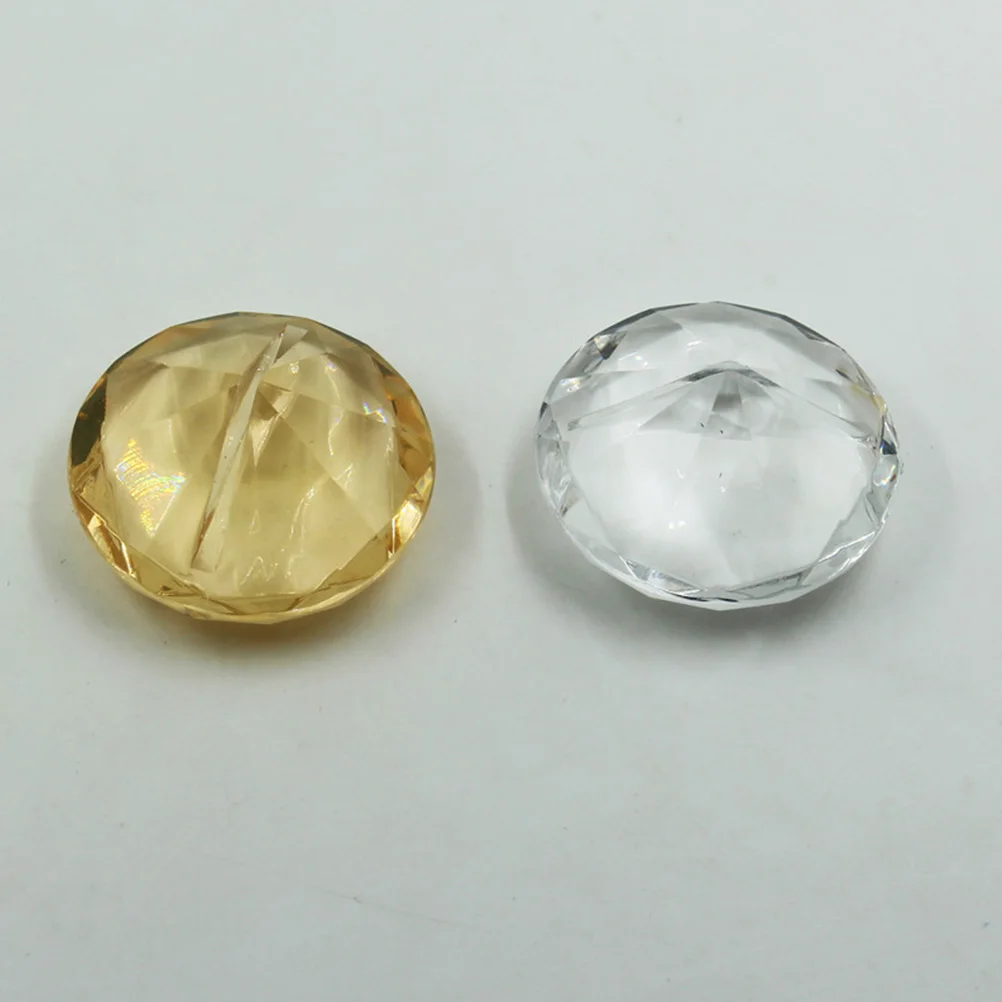 

20pcs Crystal Diamond Business Holder Transparent Wedding Table Number Office Id Name Holder Desktop Multifunctional Seat Card