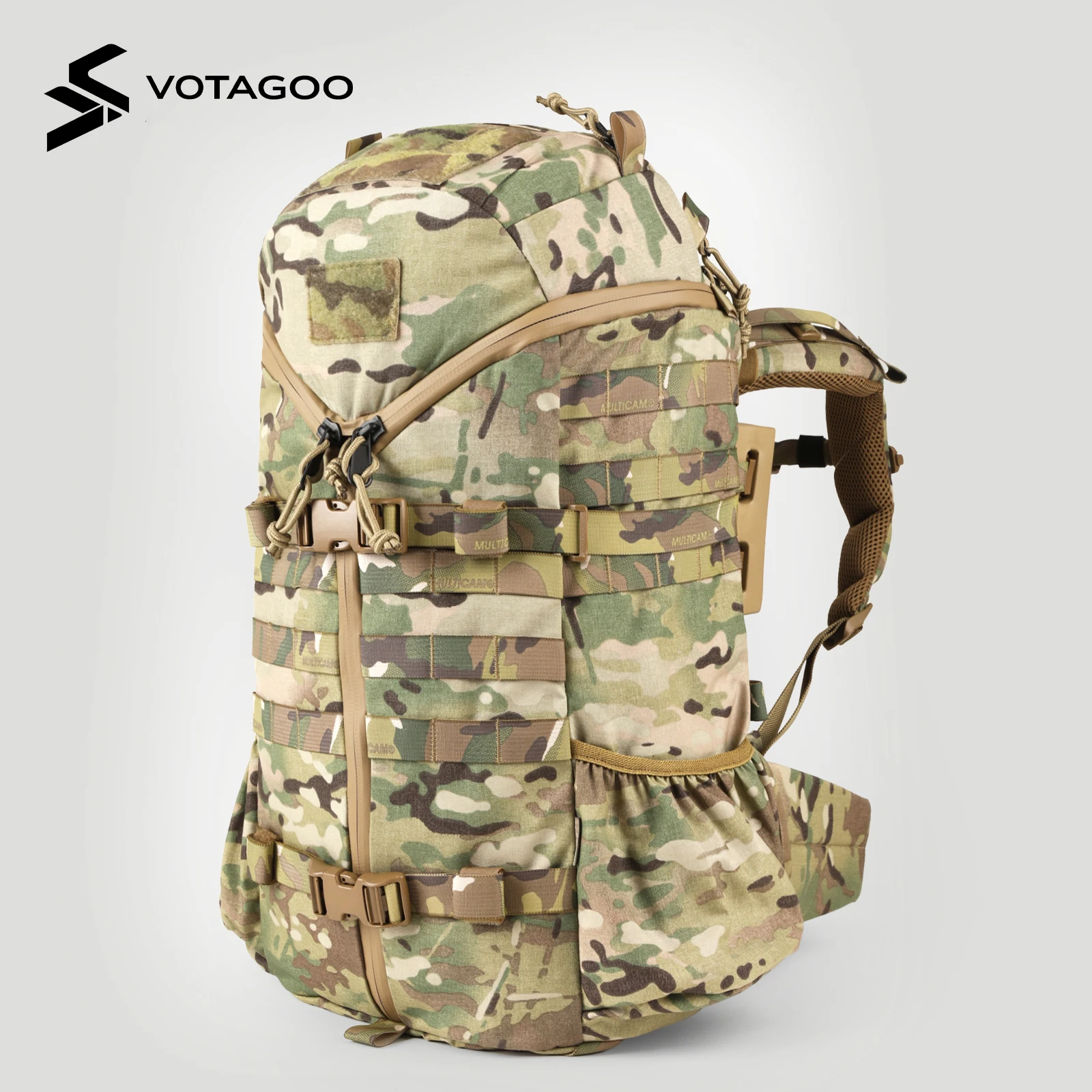 

VOTAGOO 34L 3 Day Cordura Tactical Functional Commuter Travel Outdoor Mountaineering Hiking Backpack