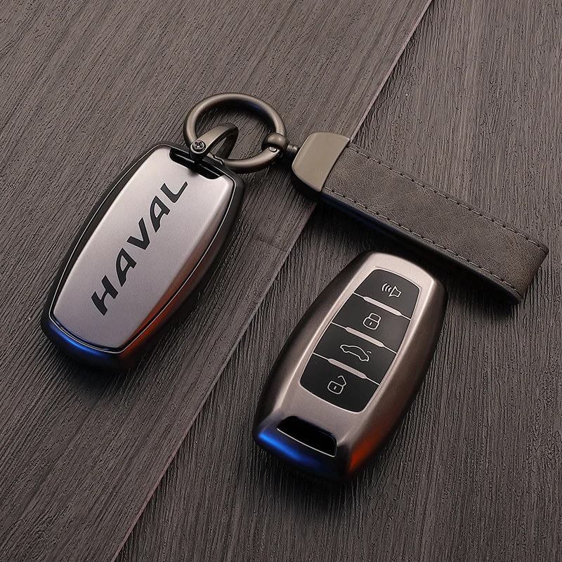 

Business Style for Great Wall Haval H6 Dargo Jolion 2022 H7 H4 H9 F5 F7 F7X F7H H2S GMW Car Key Case Cover Keychain Accessories