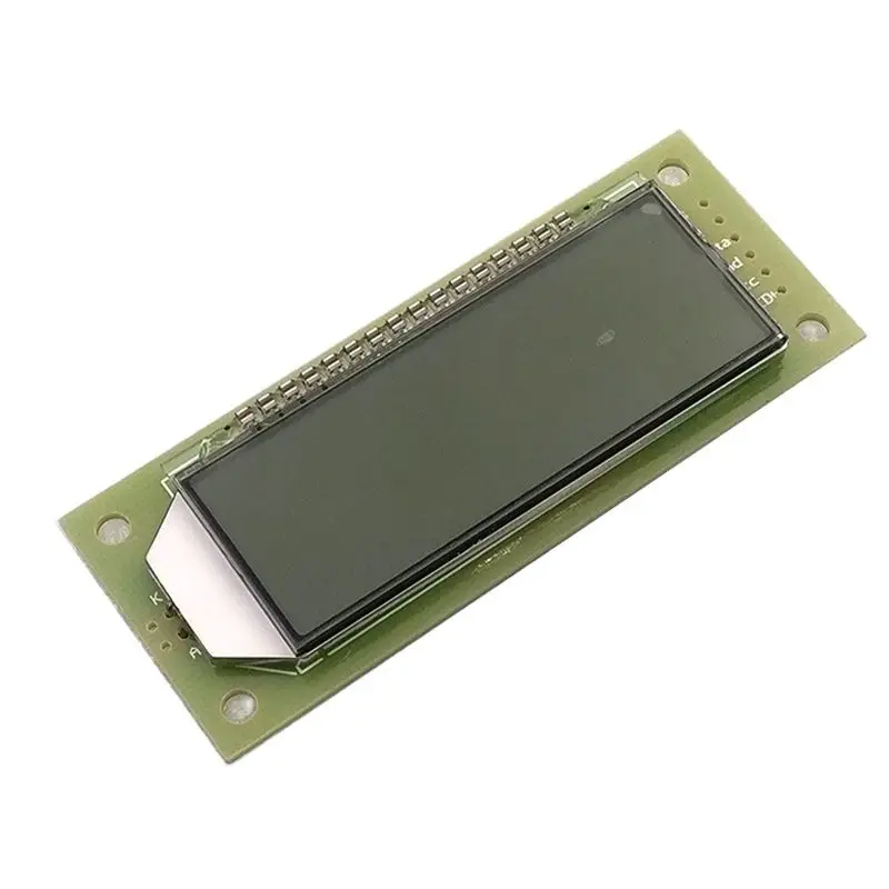 Micro-ordinateur à puce unique HT1621, Module LCD à Segment 6 bits et 8 caractères, rétro-éclairage blanc, Interface SPI à trois fils