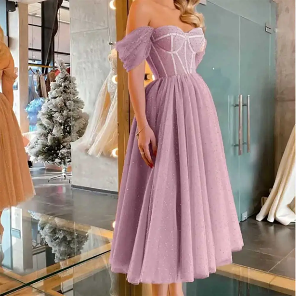 

Women's Elegant Sleeveless A-line Mermaid Evening Dress Formal Prom Party Dresses Long Bridesmaid's Dresses Wedding Guest Gowns