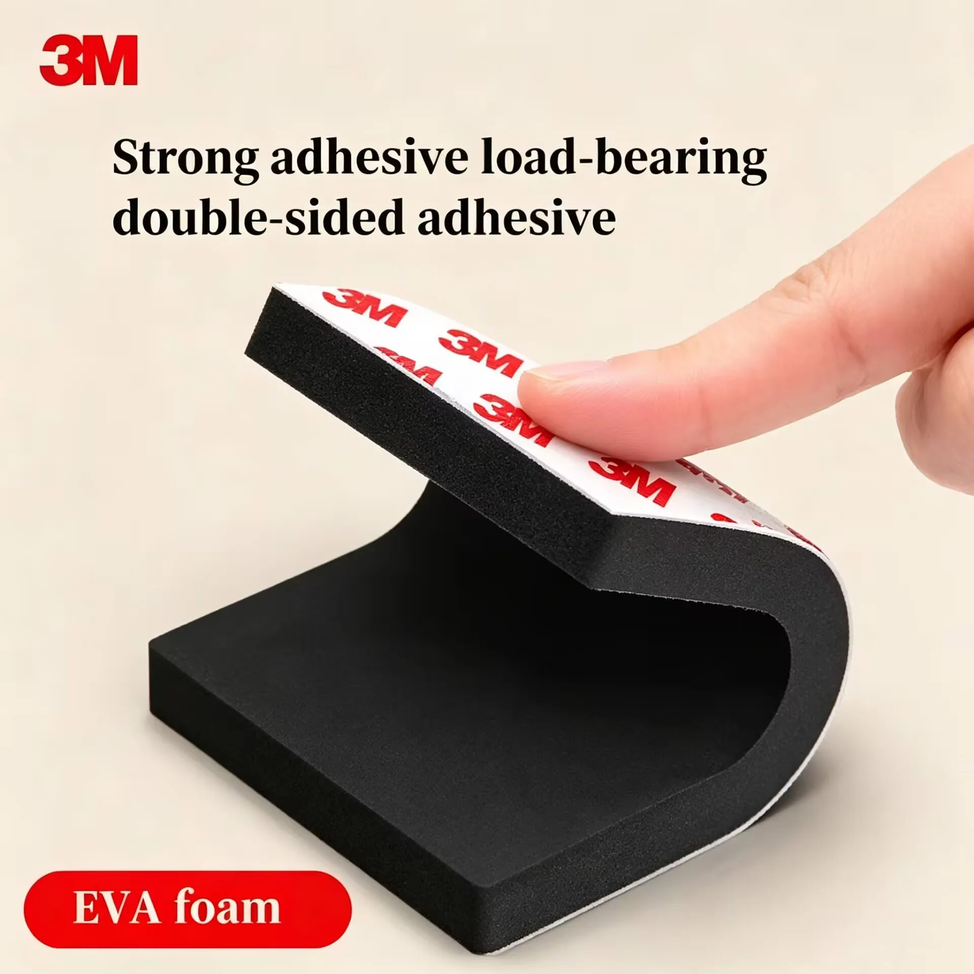 3M EVA Foam Double Sided Adhesive Tape Strong Self Adhesive Sticky Sticker Tape For Photo Frame Hook Wall Decor Fixing
