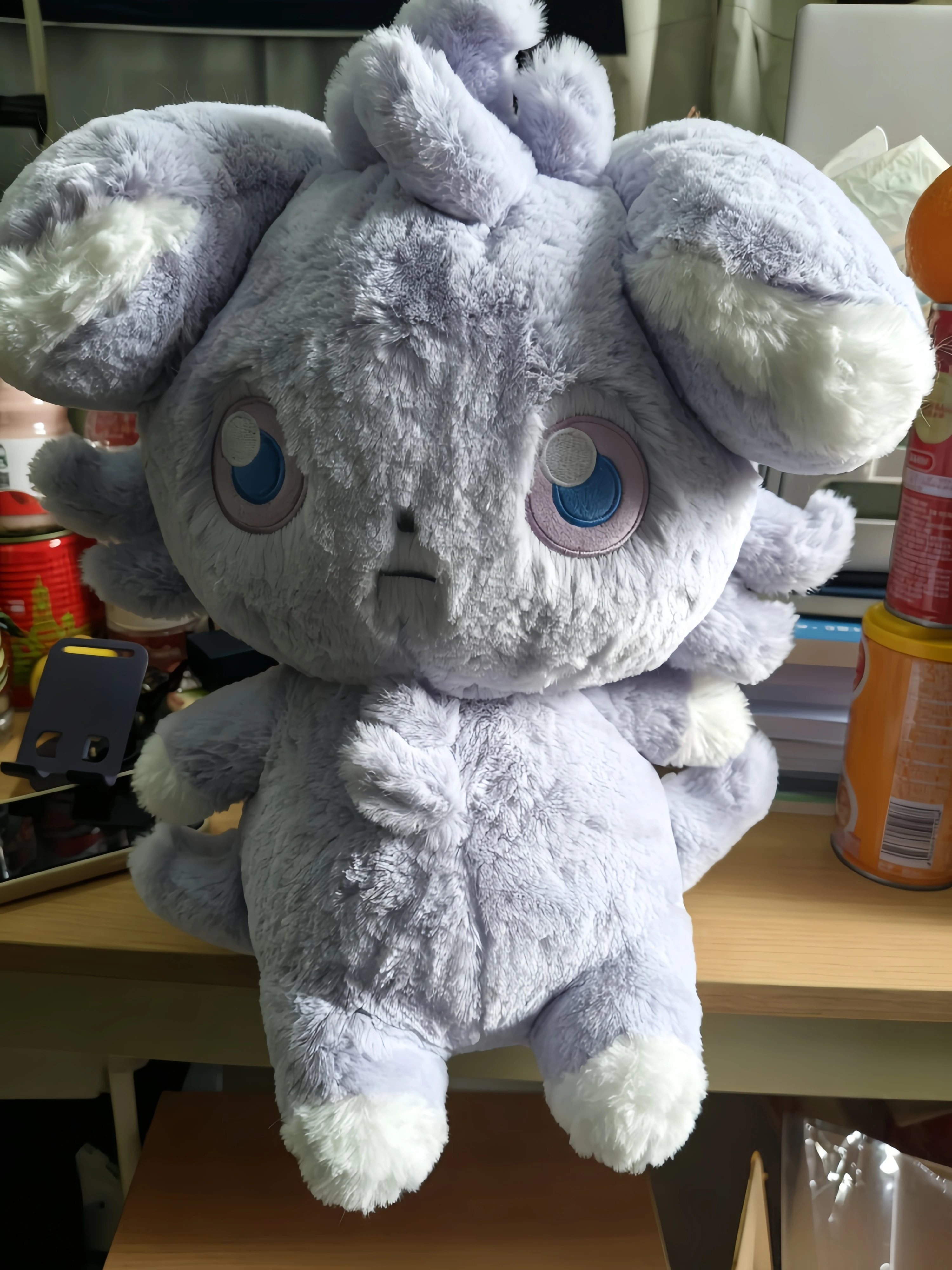 Pokemon Z-A Soft Hug Series Plush Mega Espurr & Meowstic Dolls - Pikachu Squirtle Bulbasaur Charmander Gengar - Super Soft Colle