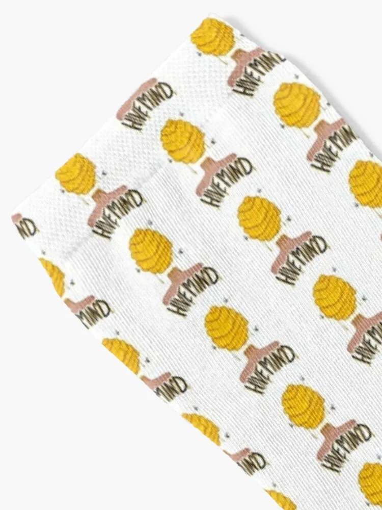 HiveMind Sticker Socks happy colored gifts Ladies Socks Men's