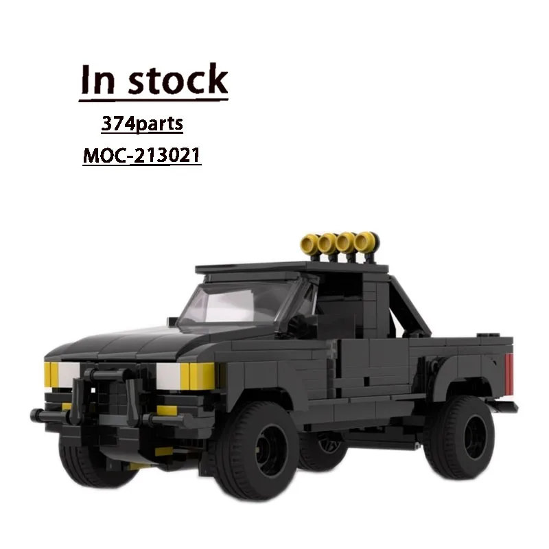 

MOC-213021 Новая классическая модель строительных блоков для гонок грузовиков, 374 деталей, детская игрушка на день рождения и Рождество для мальчиков в подарок