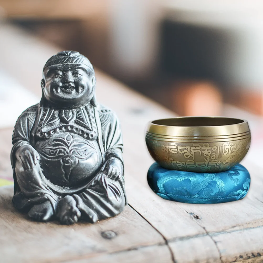 

Buddhist Sound Bowl Pad Practical Durable High Grade Cotton Fix Singing Bowl Random Color Nepal Handmade Buddhism Products