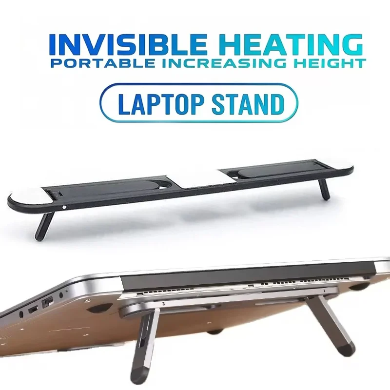 Universal Laptops Riser Stand Portable Cooling Pad Invisible Laptop PC Bracket Stand For Macbook Air Pro Lenovo Samsung Notebook