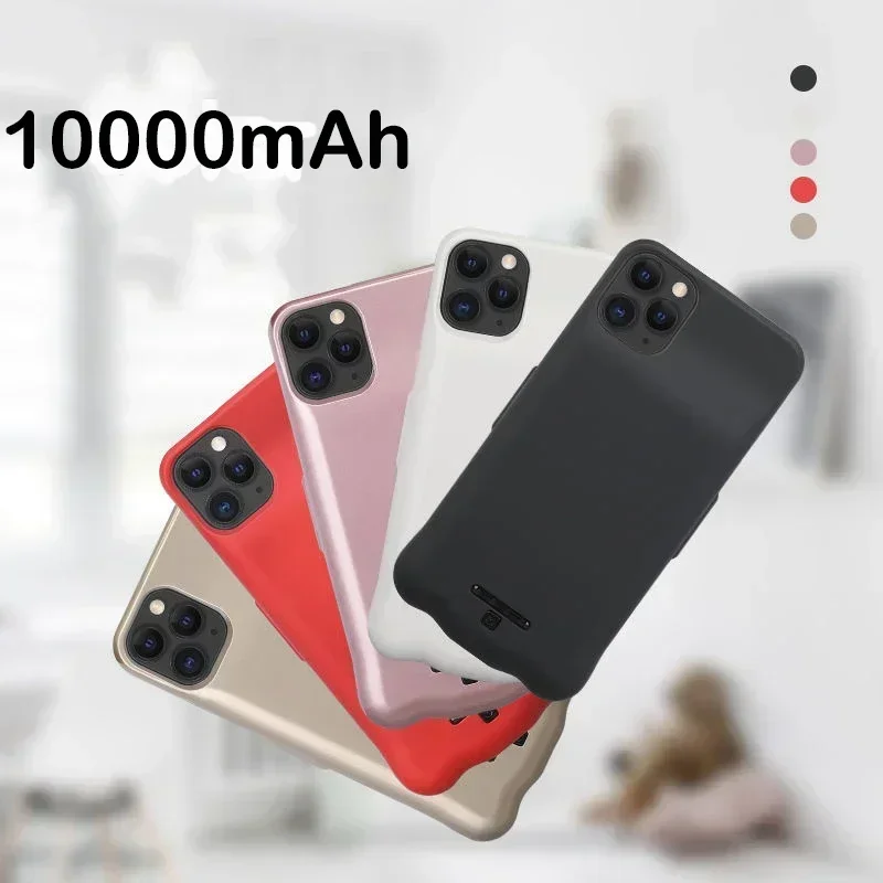 10000mAh Power Bank Case for iPhone Battery Charger Case for iPhone 6 6S 7 8 Plus X XS Max XR 11 Pro Max