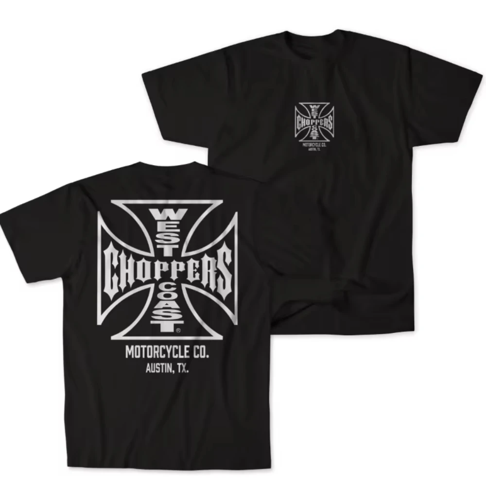 Hot West Coast Choppers Graphic Cotton T-shirt Unisex Summer Short Sleeve Fashion Brand Tee Luxury Casual Vintage Tees 2026