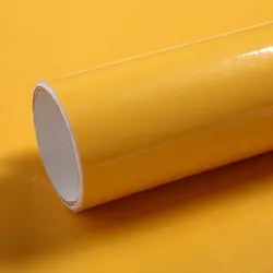 Kitchen Oil-proof Wallpaper Cabinet Desktop Wardrobe Renovation Wall Stick Self-adhesive Furniture Decor Glossy Contact Films