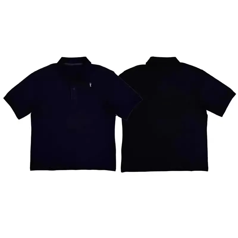 New Novelty Men Playboi Carti YVL Polo Opium Fashion Polo Shirts Shirt Skateboard Cotton Polos Top Tee Olod Money #D1
