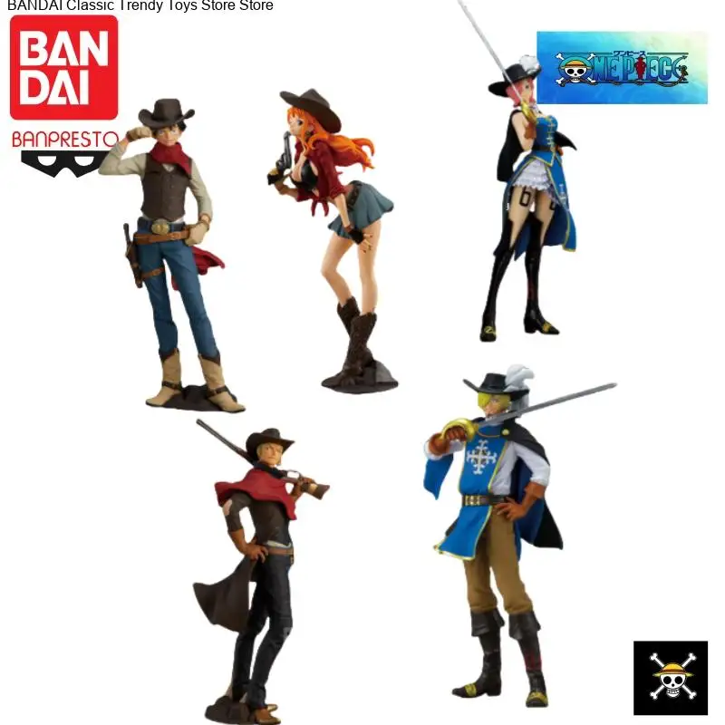 

Bandai Original In Stock One Piece Anime BANPRESTO Characters Monkey D. Luffy Action Figure Model Doll Brand New Boxed Garage