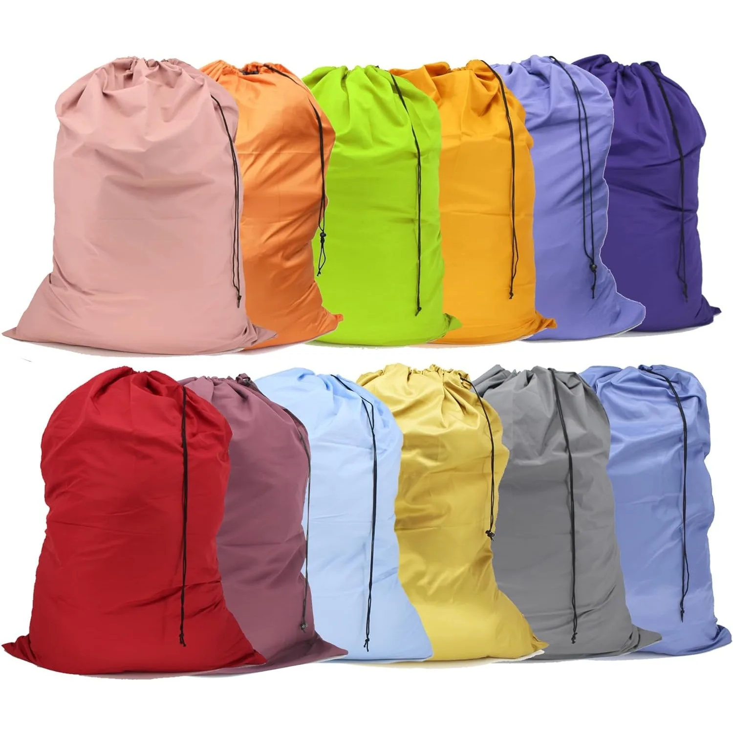 

Extra Large Nylon Laundry Bag Travel Laundry Bags with Drawstring Closure Fit a Laundry Basket or Hamper for college dorm