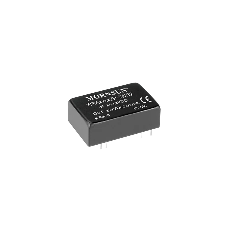 DC-DC Power Supply 12V to ±12V Module 3W Isolated Voltage Regulator  MORNSUN WRA1212ZP-3WR2