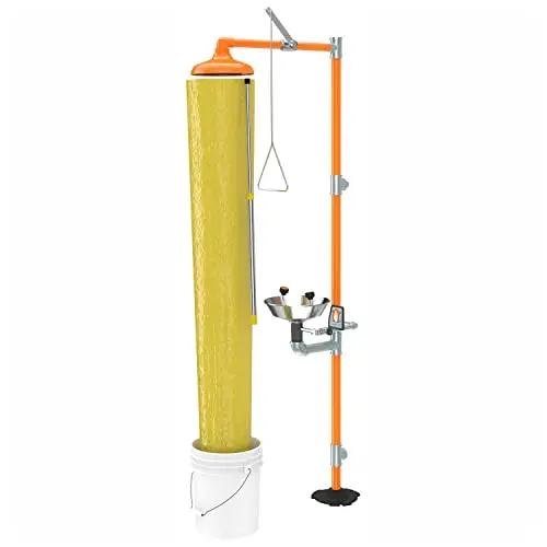 Equipment AP250-005 Emergency Shower Test Chute Kit with Pail