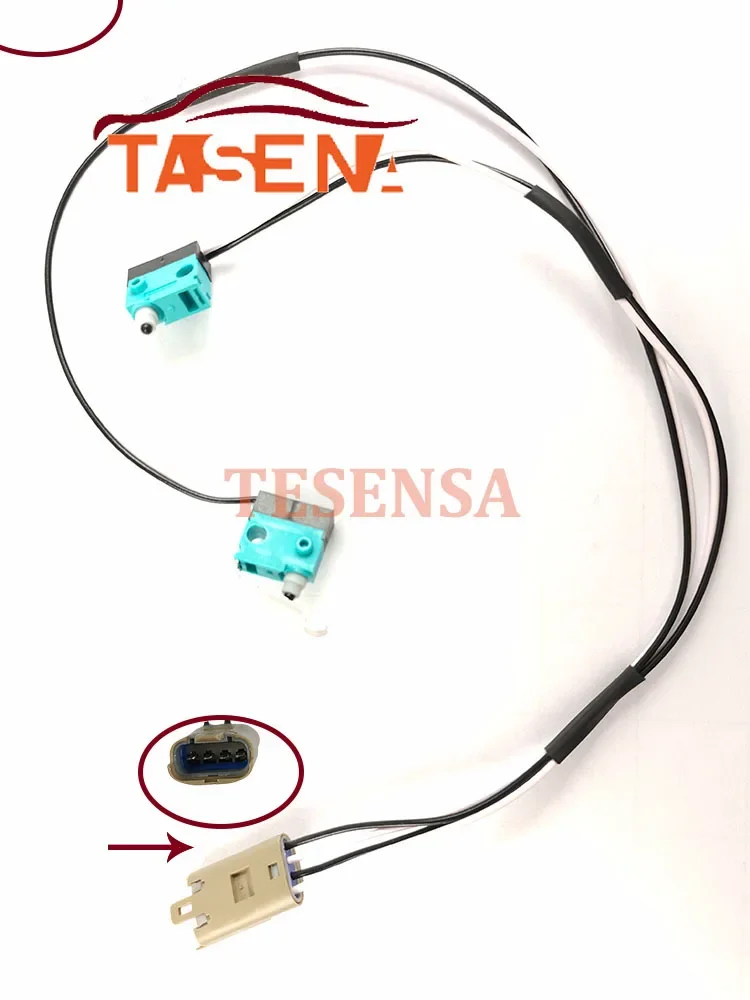 1016009-00-C pour Tesla modèle S poignée de porte mise à niveau Kit de réparation micro-interrupteur harnais poignée palette 1042845-00-B avec Clips de panneau de porte