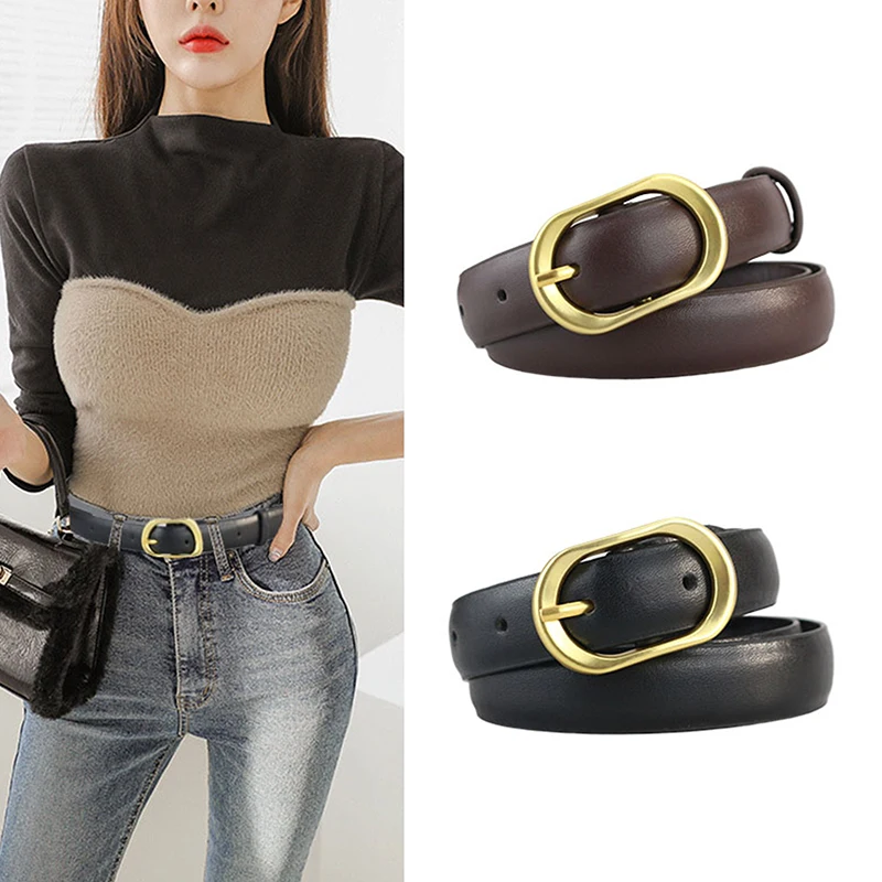 

Women's Belt Fashion Women Female Belt Leather Belts For Women Female Belt Pin Buckles Fancy Vintage for Jeans