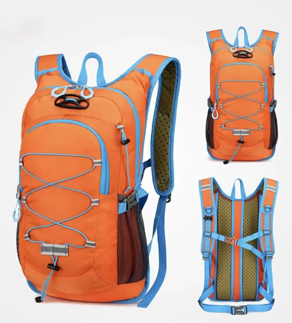 

Outdoor Sport Backpack Hydration Daypack For Travel Trekking Mountaineering Hiking Fashionable Nylon Lining Zipper Portable