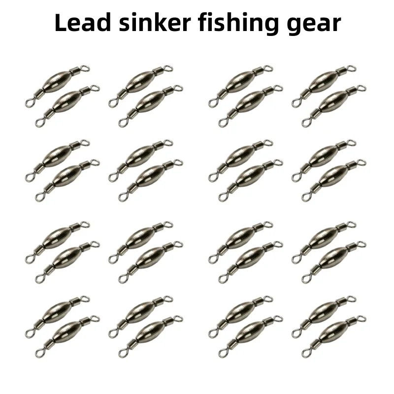 1/3/5PCS Lead Sinker Weights Sharped Copper Fishing Accessories Lead Sinker Fishing Tackle