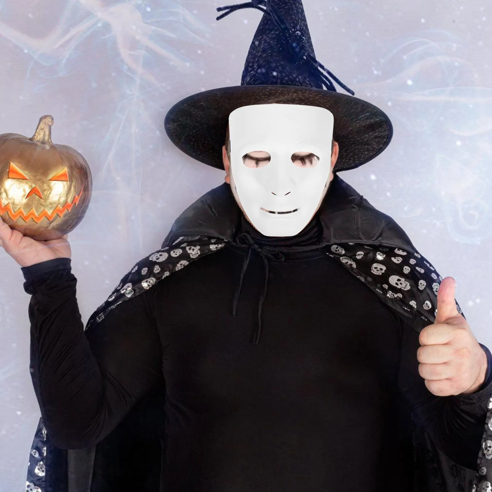 

Набор из 5 пластиковых масок для маскарада, белые, с регулируемыми лентами, удобные, для Хэллоуина, карнавала, костюмированных вечеринок, танцев и фестивалей