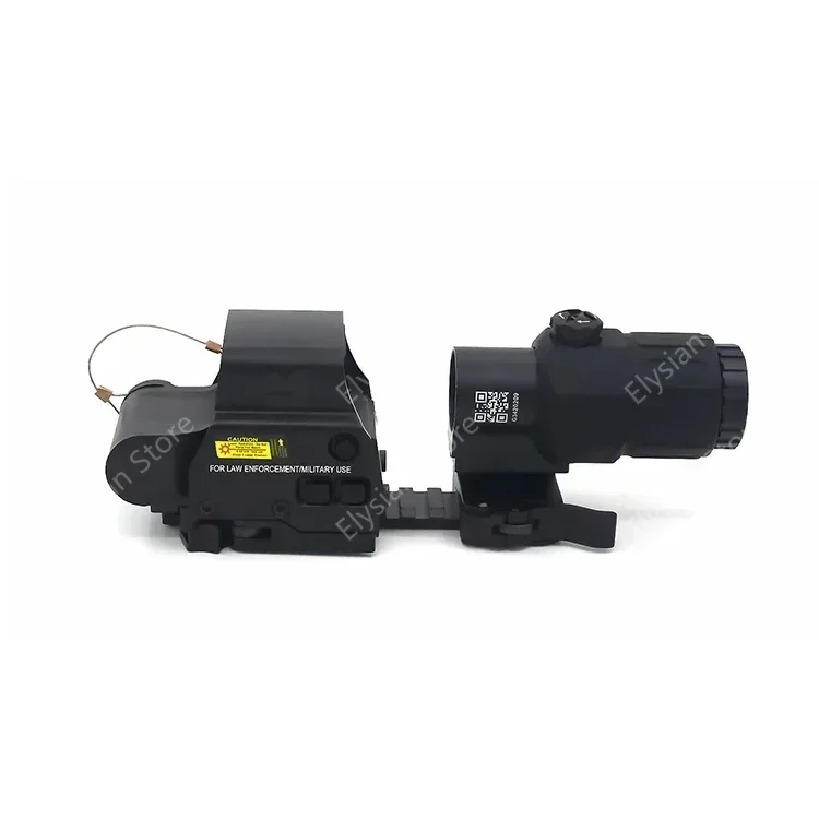 Tactical High Quality Red Dot sight Magnifier picatinny or Weaver Rail 558 G33 Holographic Sight for M416 AR15