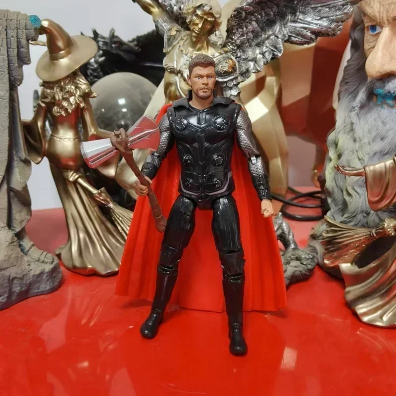 32cm Super Brinquedos Collection Hero Gila Thor Ragnarok Patung Skala 1/6 Action Figure Statue PVC Model Pahlawan Gift