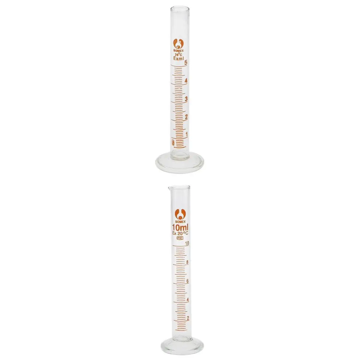 Clear Cylinder with Graduation Class a Borosilicate Glass Measure Lab Tool Accurate Metric Scale for Distillation Work