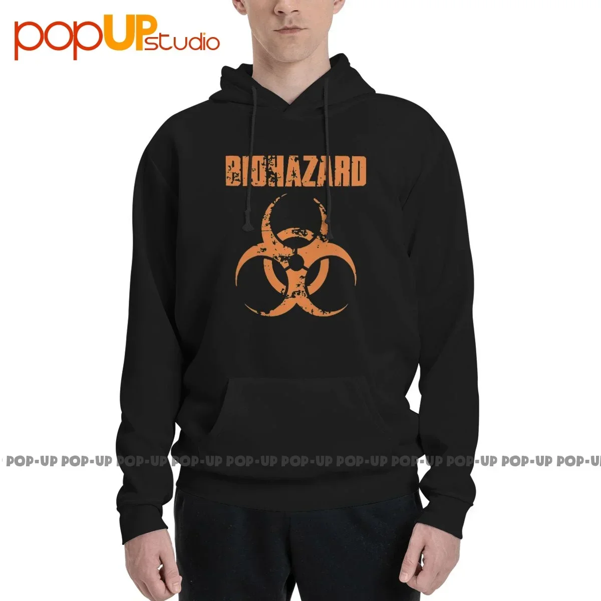 Biohazard Logo Metal Rock Hoodie Sweatshirts Hoodies Cool Funny Hip Hop High Quality