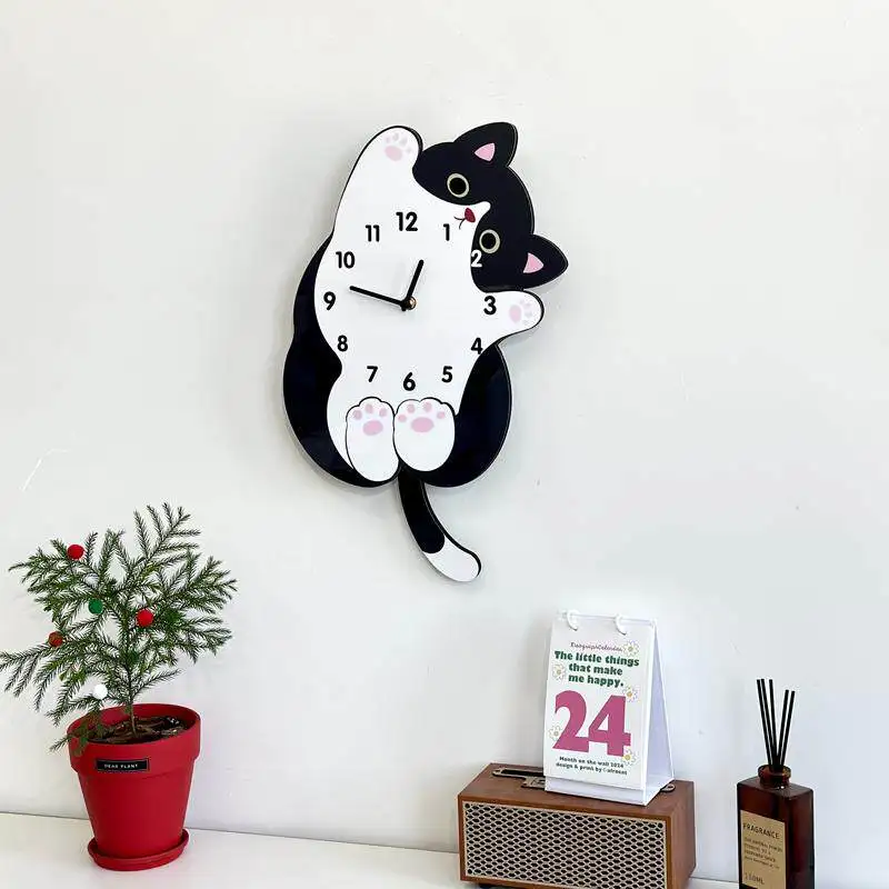 Y*-Modern Creative Clock Wall Cartoon Fashion Restaurant Design Luxury Digital Wall Clocks Living Room Reloj De Pared Home Decor