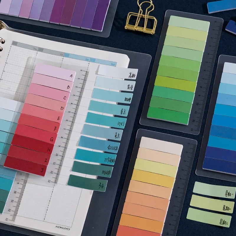 

Офисные школьные принадлежности, японский стиль, цветная копия, серия Momo Pad, линейка, липкие заметки, базовый блокнот с сообщениями, N раз, 6 типов
