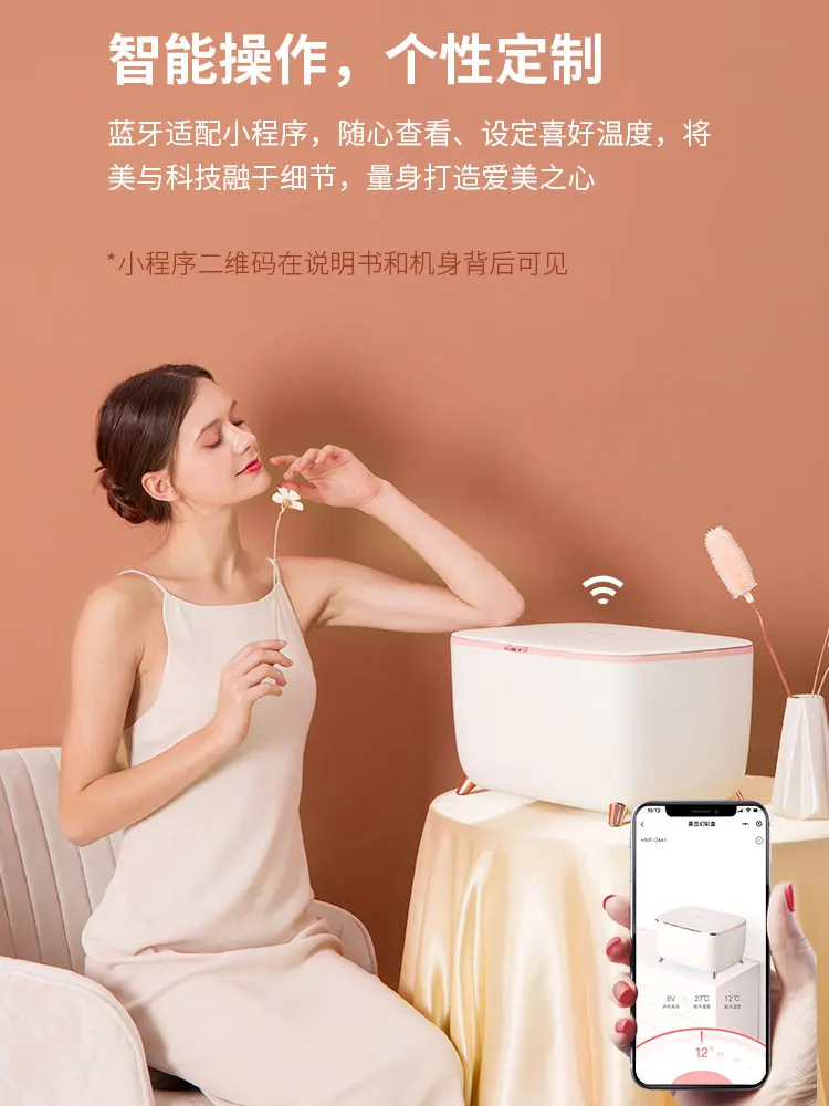 

Meiling Beauty Refrigerator 9L Facial Mask Skin Care Products Mini Intelligent Temperature Control Box Refrigerator Cosmetics