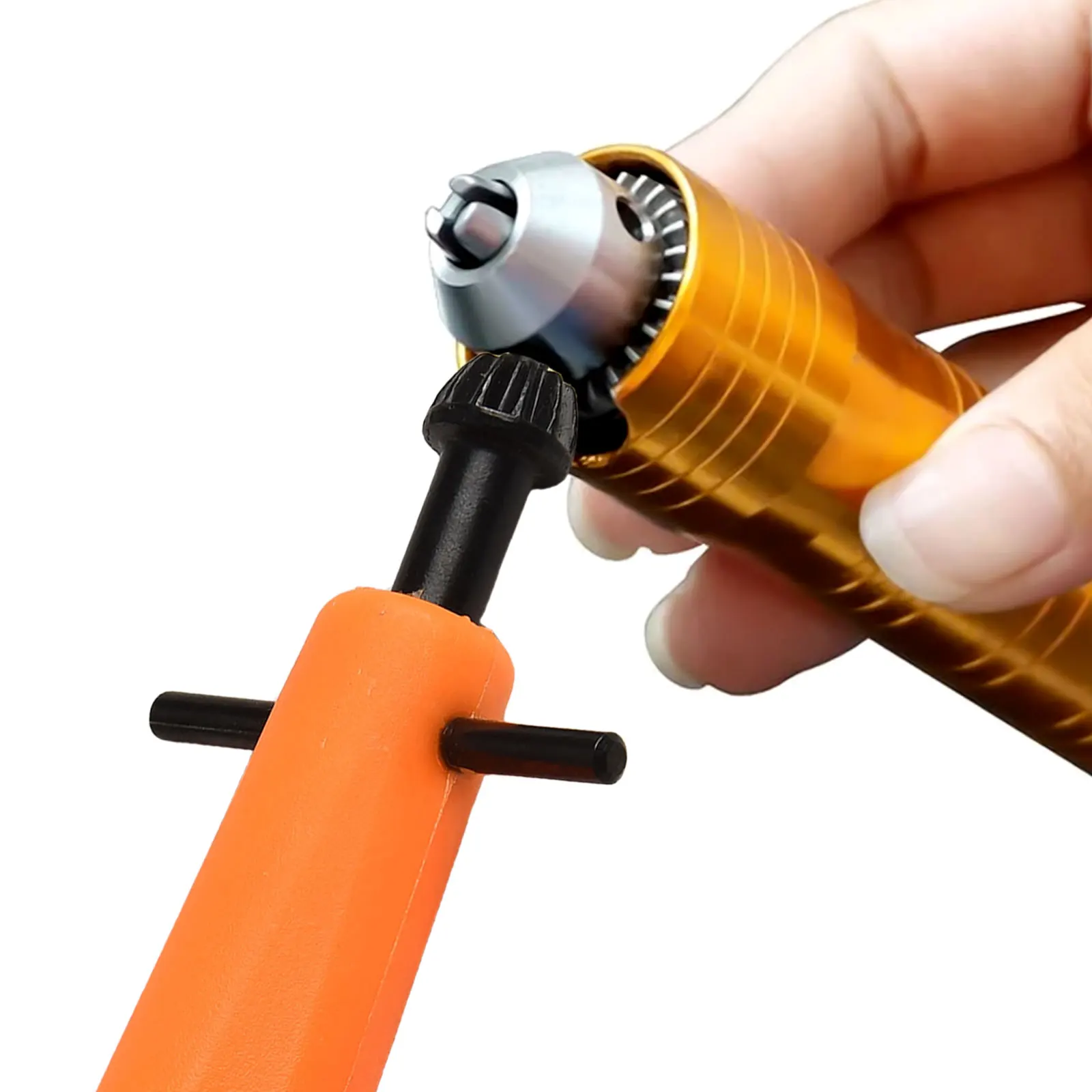 

Эргономичный дизайн для удобной ручки. Подходит для ручки 4 мм, 6 мм. Ключевой сверлильный патрон и вал электрошлифовального двигателя.