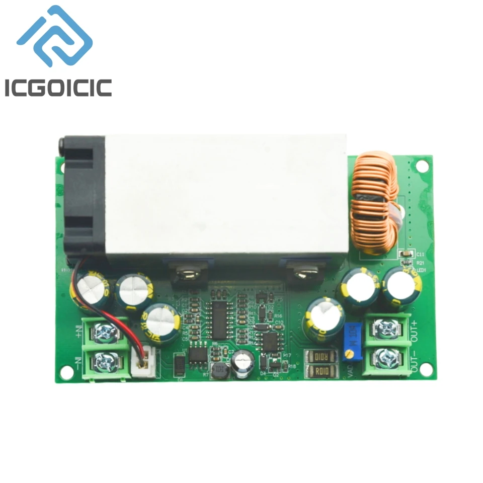 600W DC-DC DC Adjustable Step-down Module 12V-75V To 5V 19V 21V 24V 48V 600W 25A High-power Converter