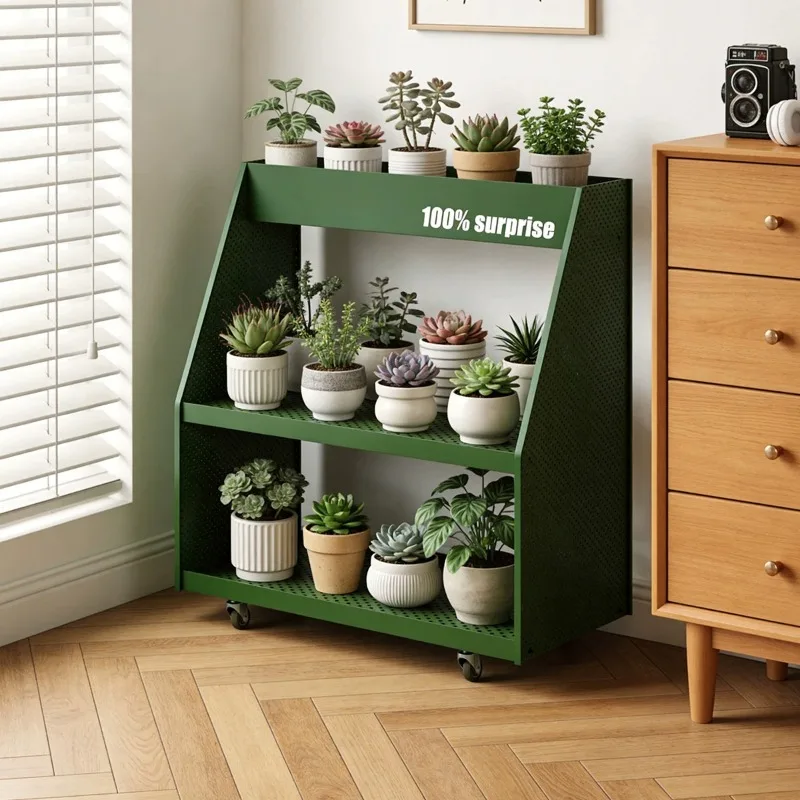 Flower Display Plants Stand Corner Metal Terrace Flower Plants Stand Cute Living Room Estante Para Plantas Garden Furniture