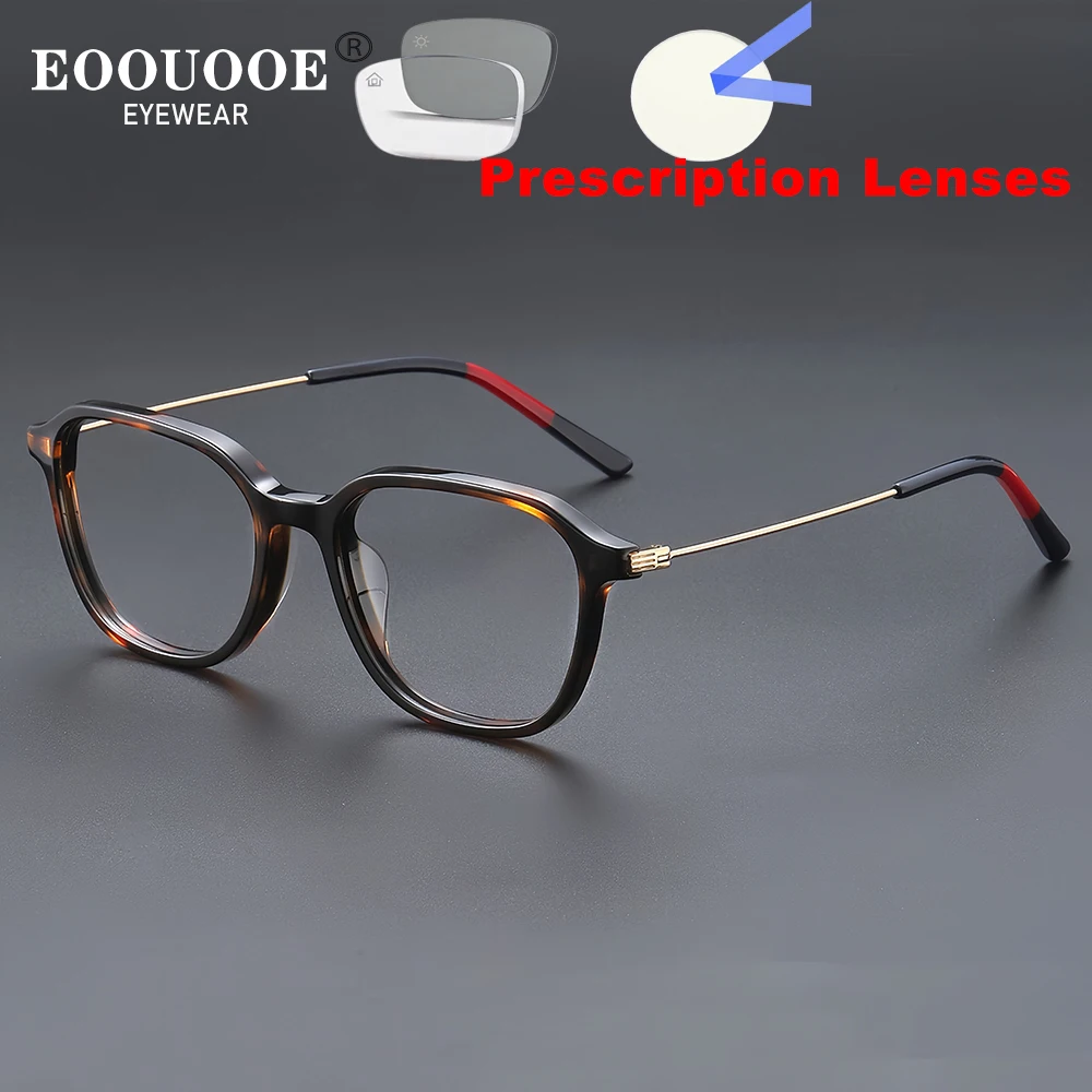 

Новые дизайнерские очки из ацетата для женщин, с линзами для коррекции близорукости, прогрессивные, с защитой от синего света, на заказ