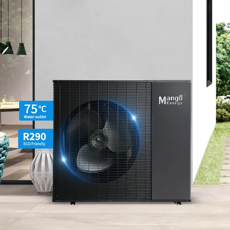 A+++ High Efficiency Solar Monoblock DC Full Inverter Air Source Heat Pump-Heating Hot Water & Cooling with R290