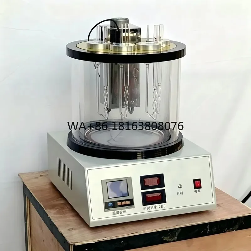 Asphalt Bitumen Kinematic Viscometer ASTM D2170 AASHTO T201 Capillary Method Petroleum Viscosity Determination for Lab Test