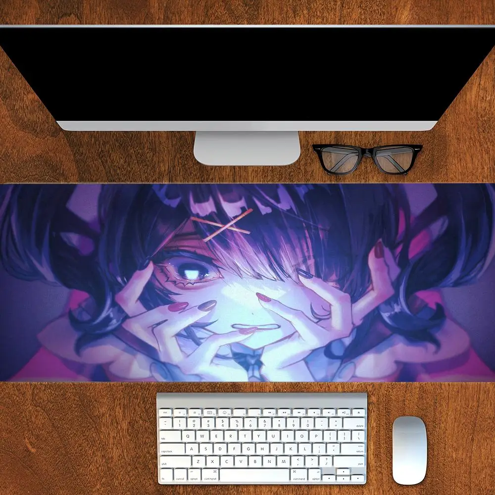 Needy Girl Overdose Mouse Pad HD Mouse Pad Pad Extended Gaming Keyboard  Large Mouse Pad 90x40cm XXL Gamer Desk Mat Carpet