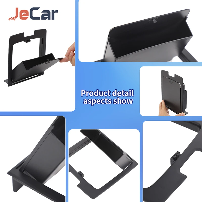 JeCar مسند ذراع السيارة صندوق التخزين المنظم ABS المواد ل جيب رانجلر JK 2011-2017 اكسسوارات السيارات الداخلية #6