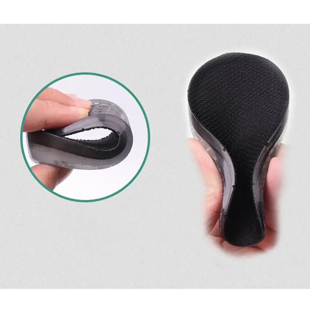 Height Increase Insole Soft Silicone Elevator Shoe Insert Pads Anti Slip for Work Shoes Sneakers Running