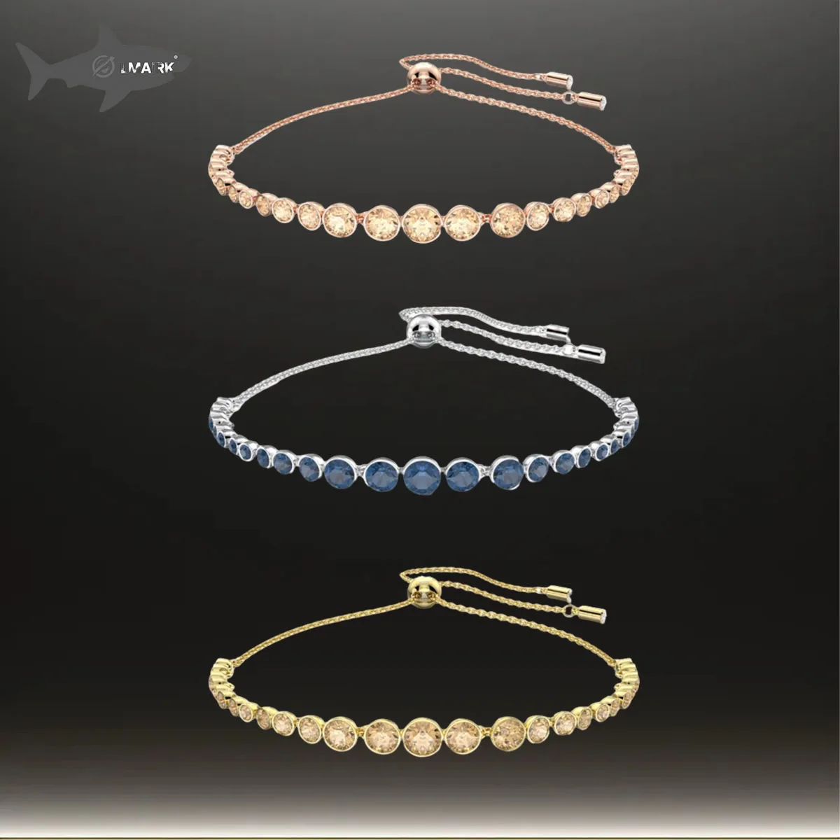 

2025 New Texture French Romantic Circular Design Couple Bracelet with Dazzling Color Matching, Handmade Inlay, Retro Elegance