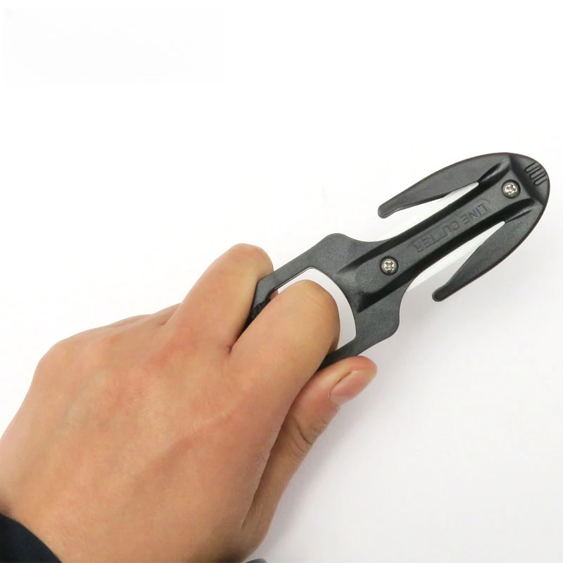 Side Hanging BCD Cable Cutter for Diving Back Jacket Multicolor Portable Upgraded 420 Steel Ceramic Blades
