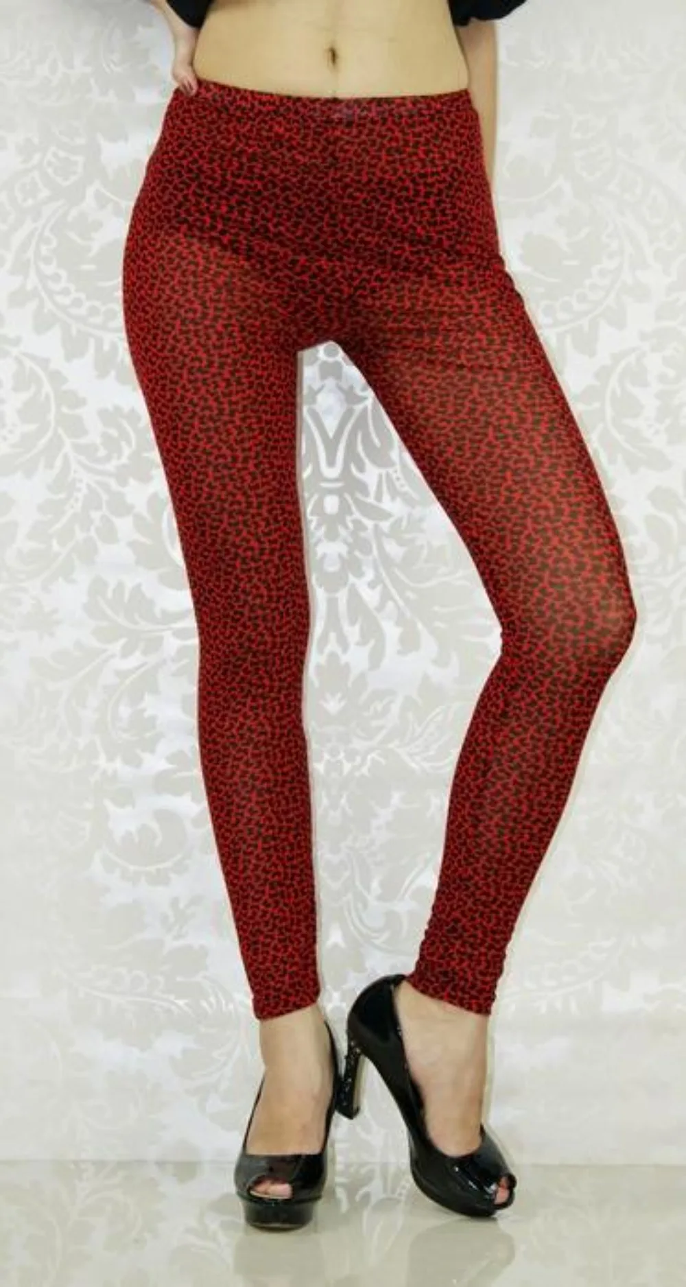 Summer Women Printed Yoga Leggings High Waist Breathable Quick Drying Yoga Pants Fitness Running Cycling Workout Gym Clothing
