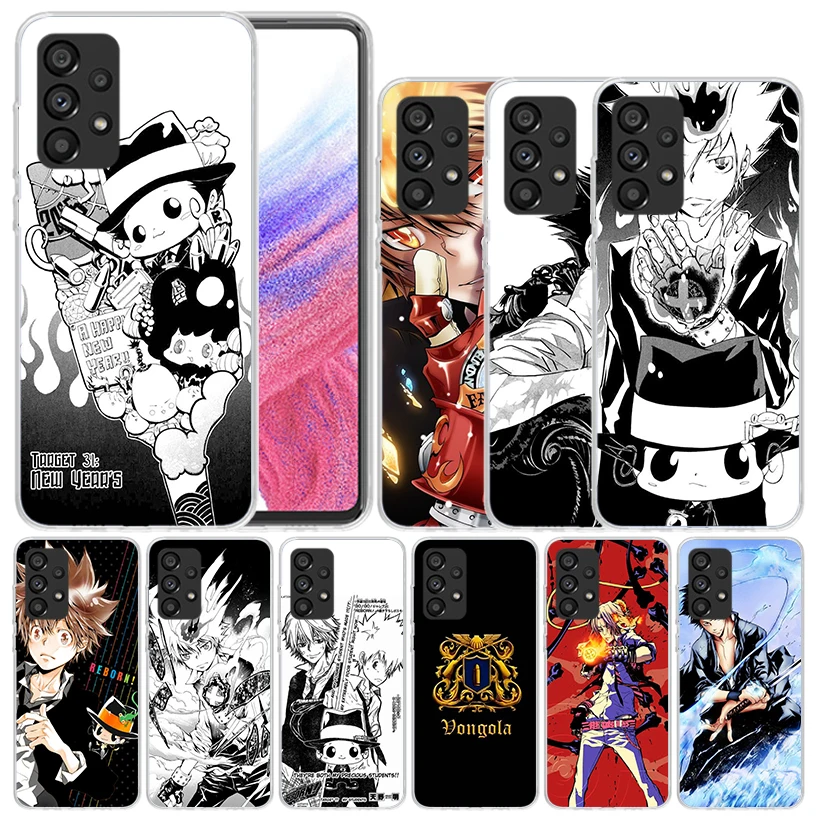 Katekyo Hitman Reborn for Samsung Galaxy A16 A26 A36 A56 A15 A14 A55 A54 Phone Case A13 A53 A25 A35 A24 A34 A23 A33 A05S A16 A26