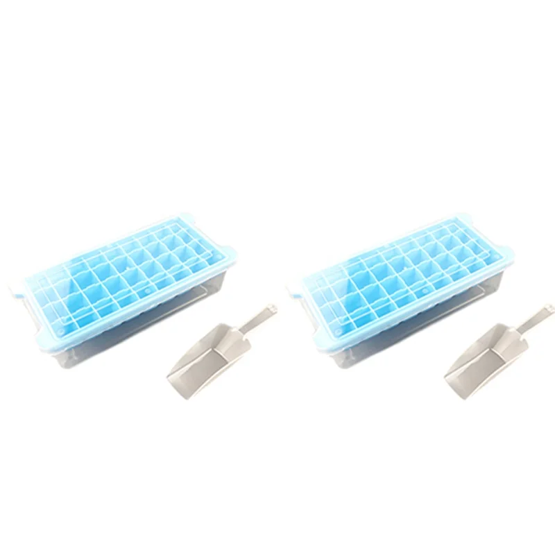 AT16 Mini Tray for Freezer: Small Tray for Freezer with 36 Easy Release Cube Ice Trays