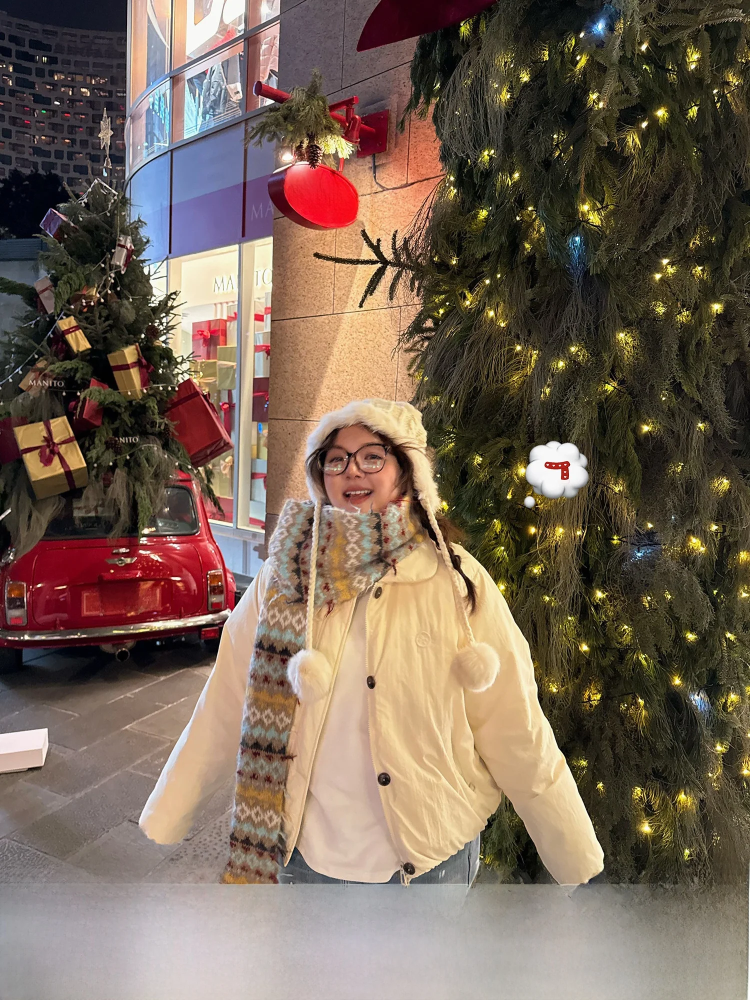 

Sweet Sle down Jaet Women's Coat Large Size Comfortable Winter Coat PONGKIKI Snowman Design Warm Long Sve Coat