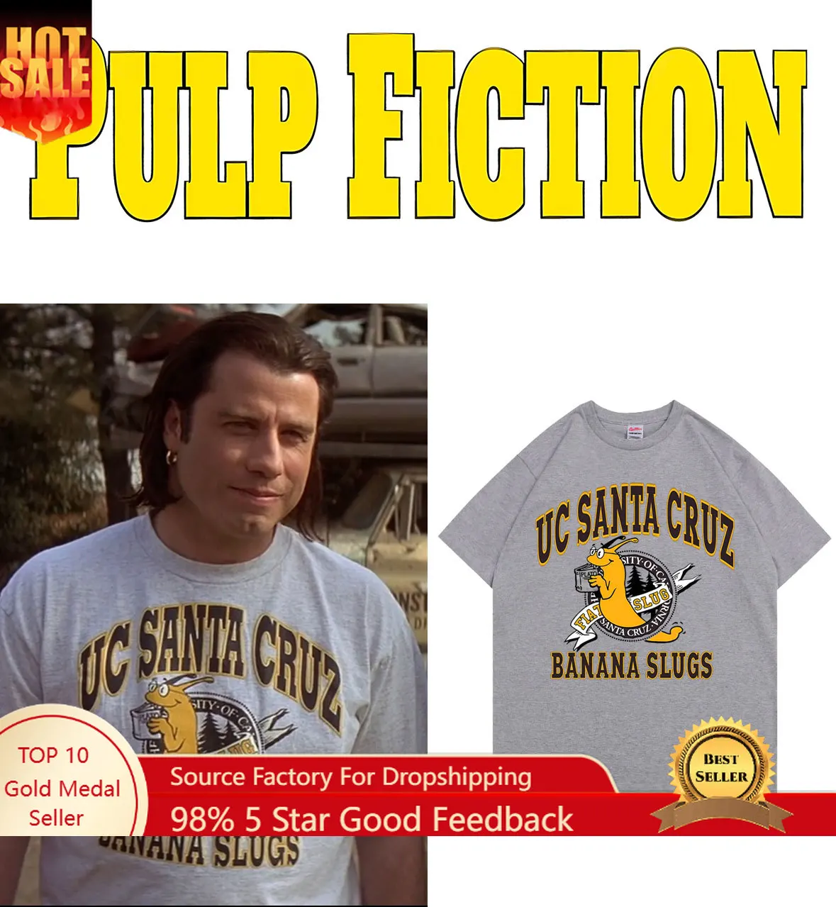 t-shirt-casual-unisex-stile-banana-slugs-del-film-pulp-fiction-di-quentin-tarantino-con-john-travolta